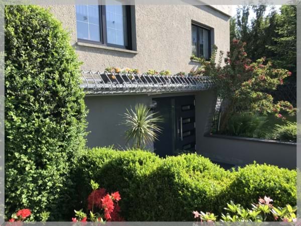 Eingangsbereich Pension Deparade Altenburg – Alternative zum Hotel